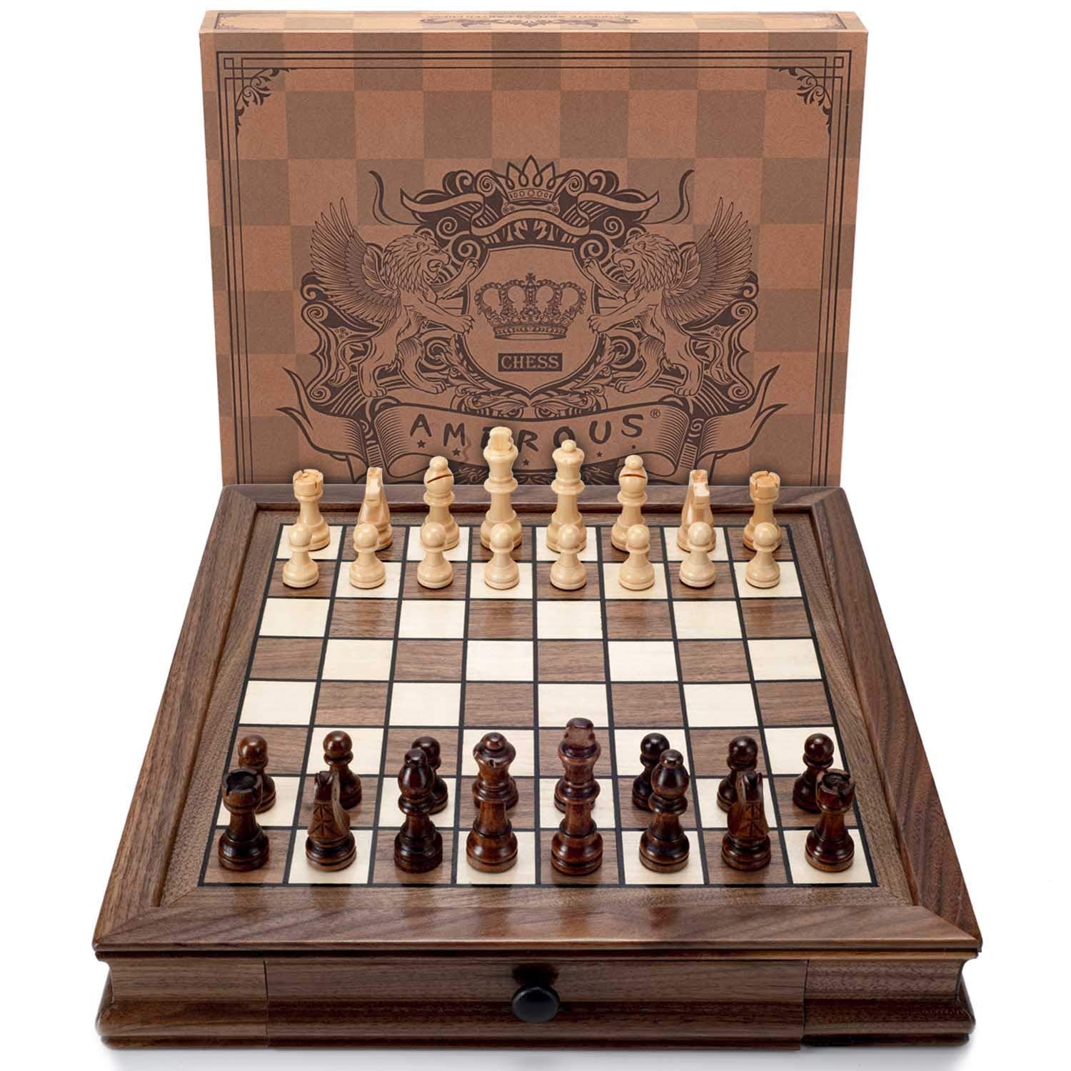 AMEROUS two extra queens included for versatile opening options