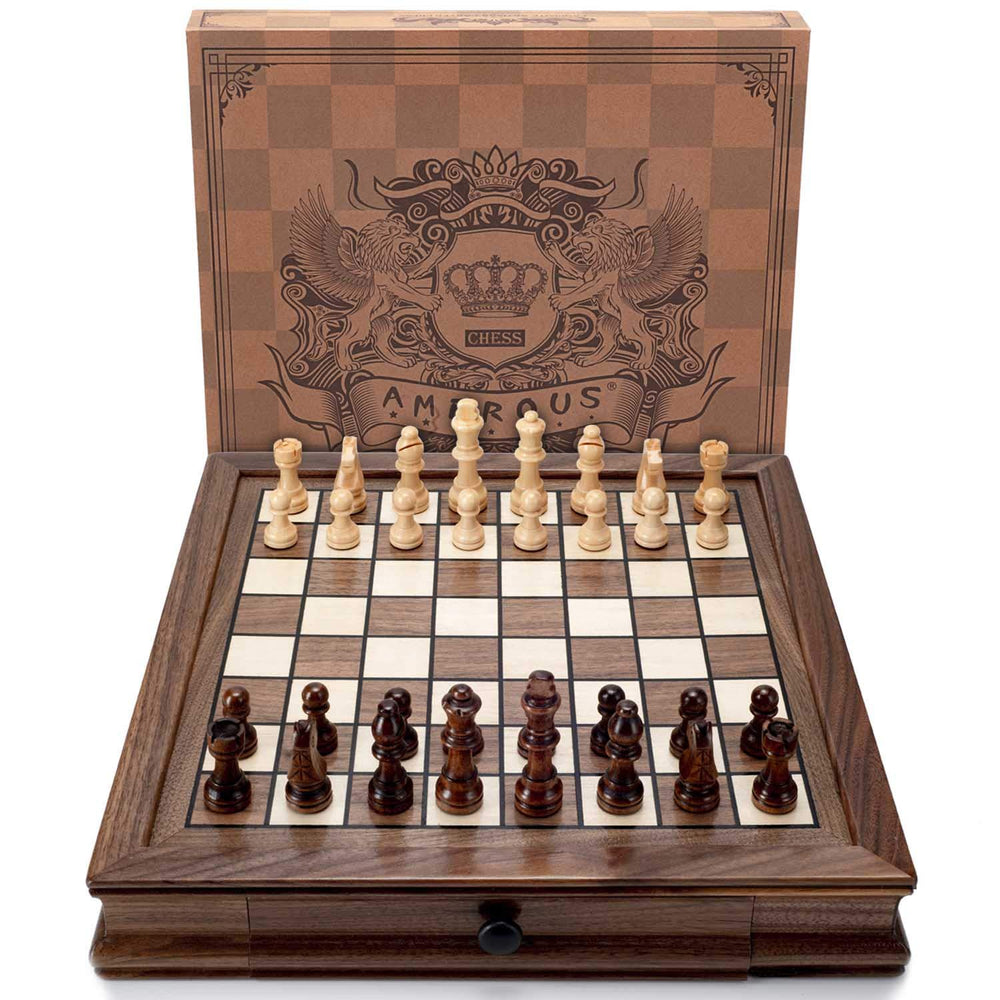 AMEROUS two extra queens included for versatile opening options