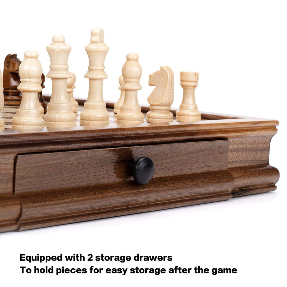 AMEROUS gift packaging presents a premium unboxing experience for chess lovers