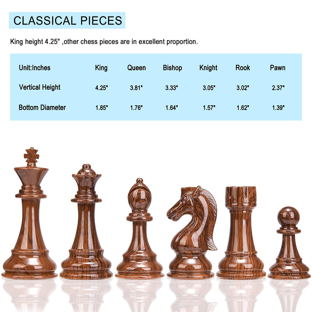 AMEROUS bishop piece with a smooth finish for precise movement.