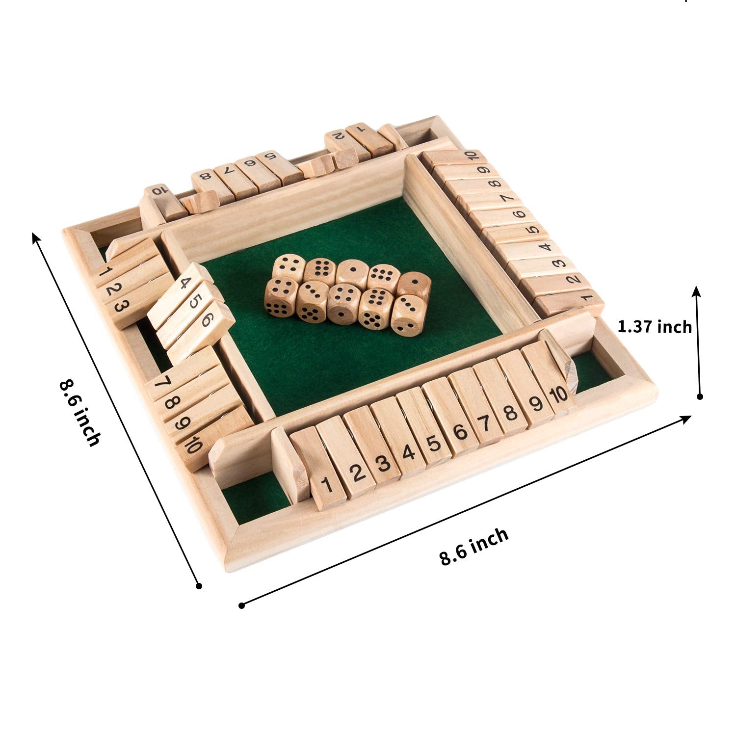 AMEROUS 1-4 players setup supports family bonding and social play.