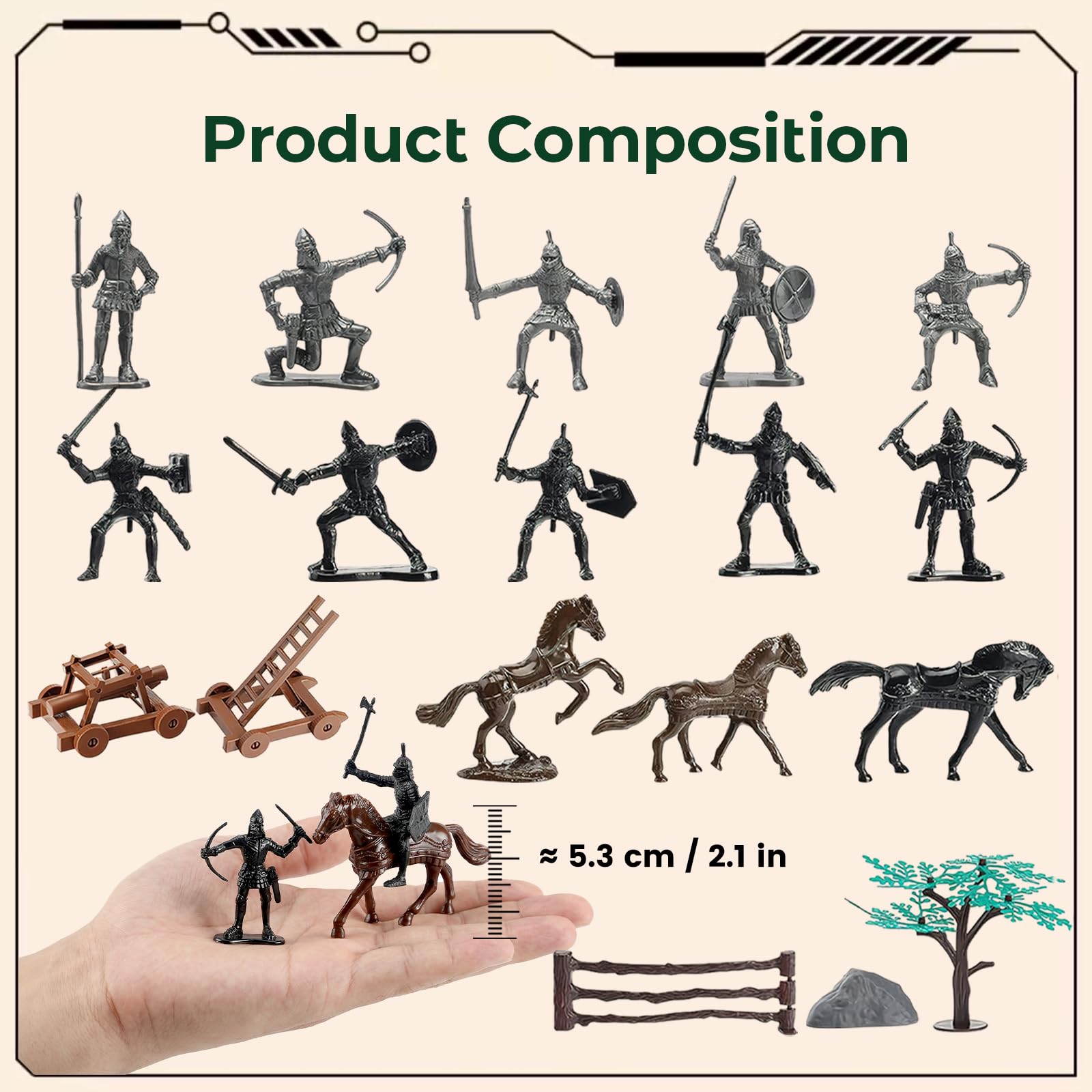 AMOR PRESENT kids playing with knights shows joyful, screen-free imaginative play moments.