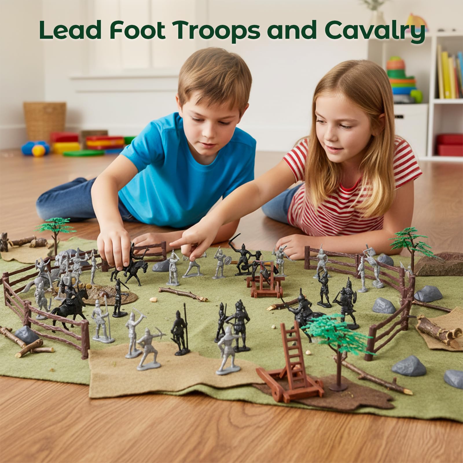AMOR PRESENT mounted-knight-and-cavalry-figures capture dynamic action for storytelling.