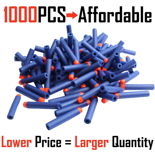 AMOSTING Nerf Elite 2.0 compatible refill darts for seamless reloading and accuracy