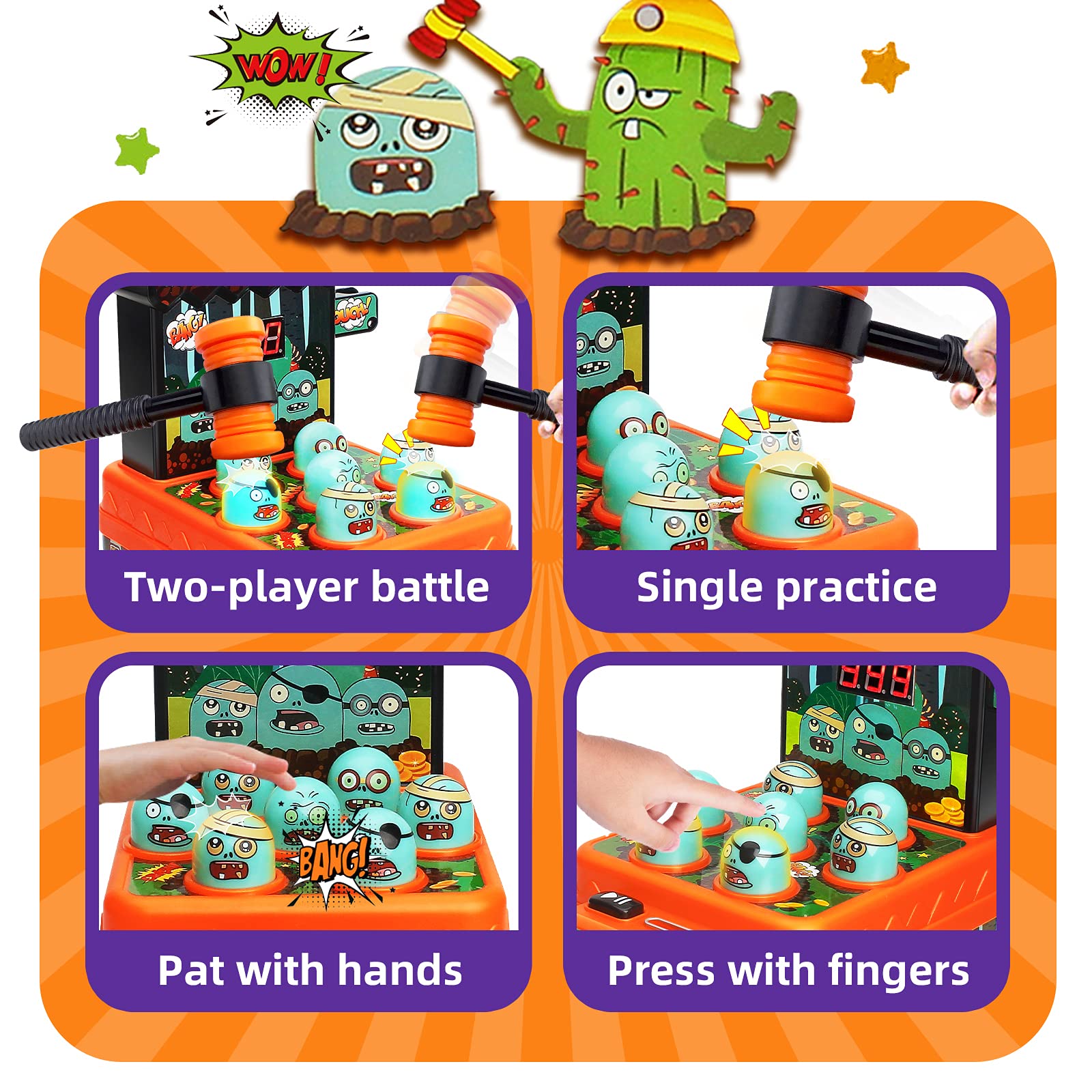 Amoyasite flashing lights and score display boost engagement during rounds