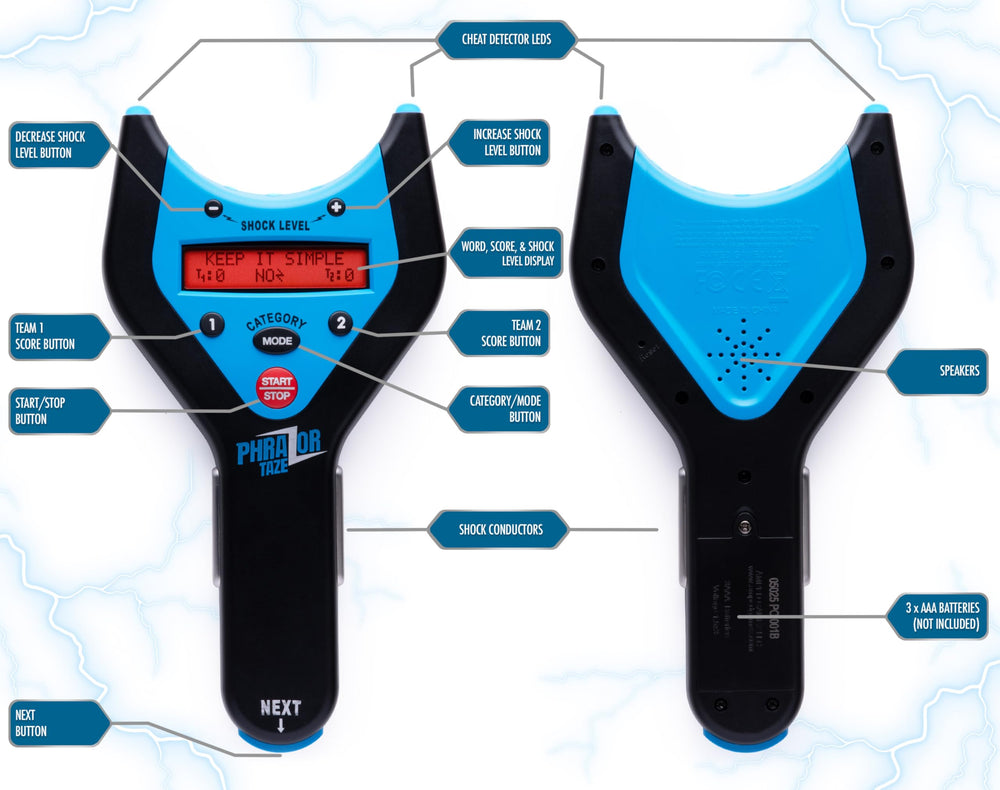 Battery compartment shows easy access for quick setup
