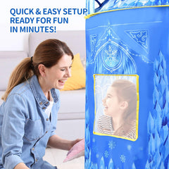Amplov pop up tent is easy to assemble and store