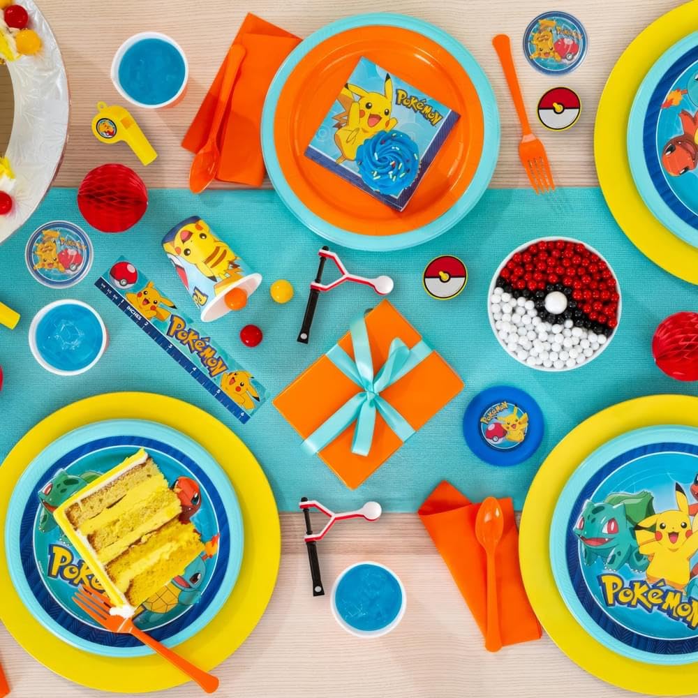 Amscan Pokemon whistles and rulers for quick games and crafts