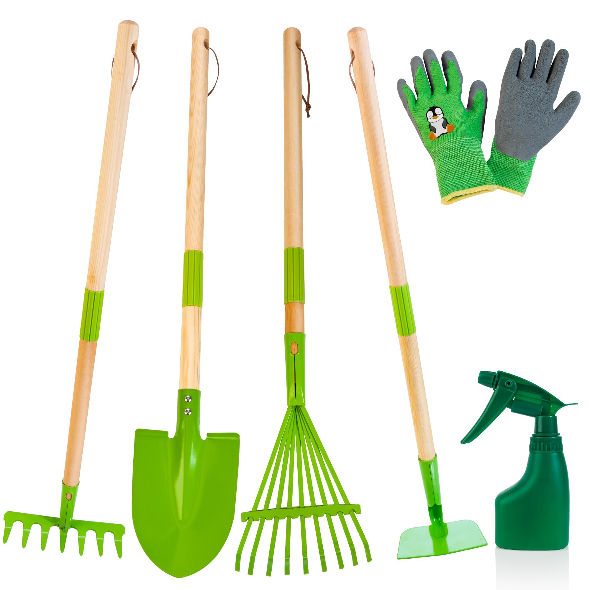 Amtreen kids garden shovel for outdoor play and early gardening skills.