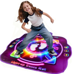 Amy & Benton dance mat light-up buttons boost rhythm and engagement