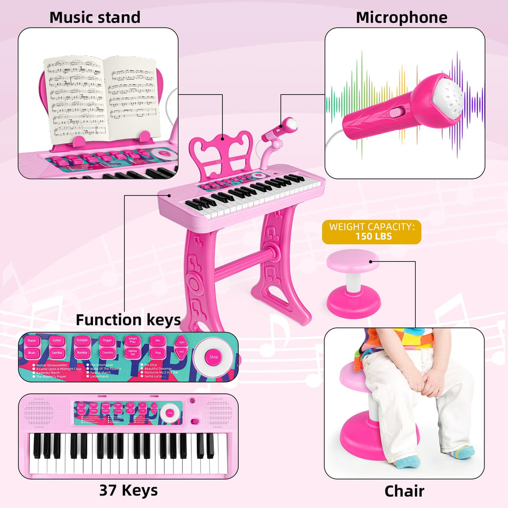 Amy and Benton stool and stand create comfortable setup for focused sessions.