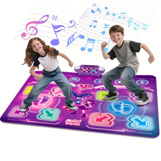 Amy & Benton dance mat with light-up arrows boosts toddler coordination