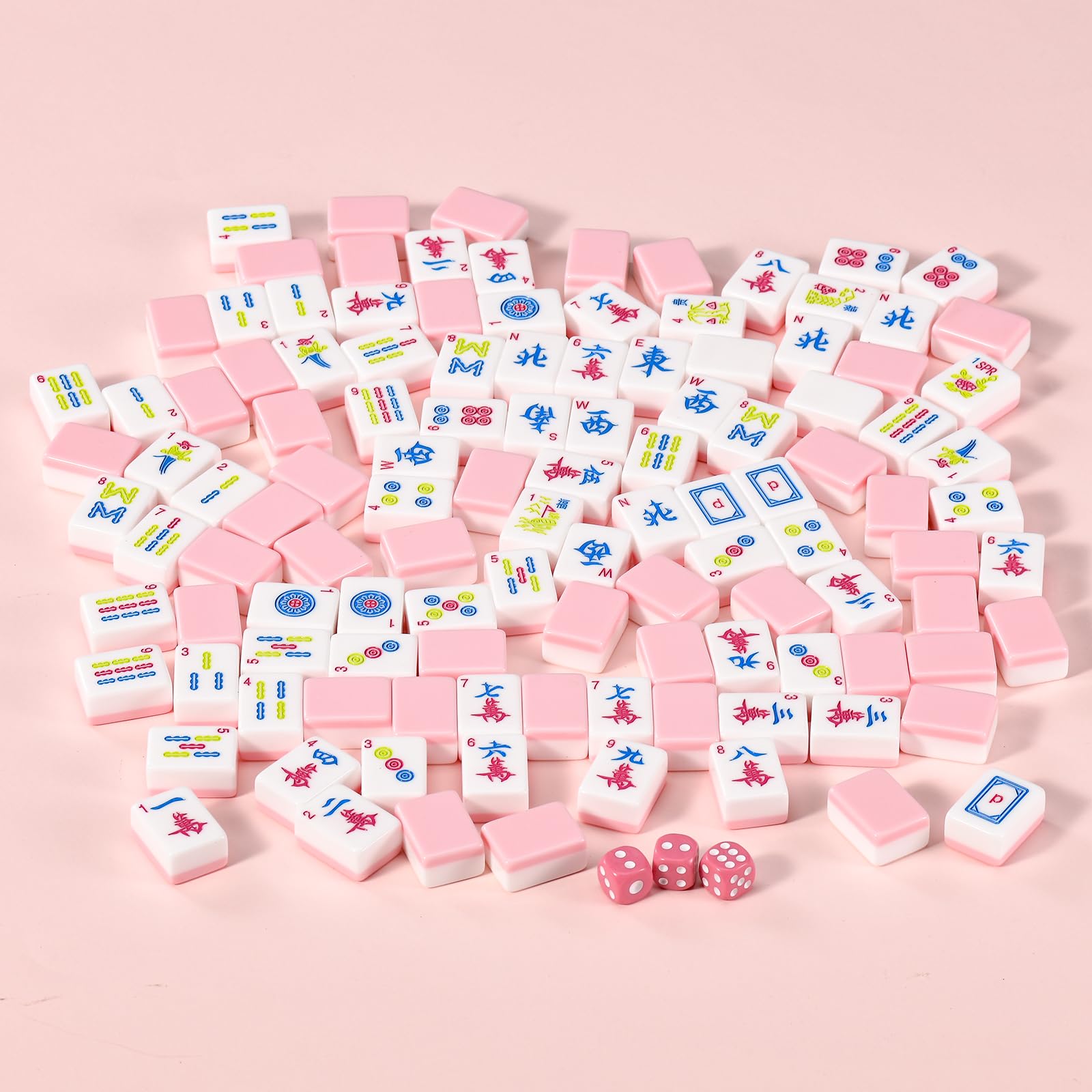 ANABIUP tiles distribution dots bams cracks show authentic tile faces for play.