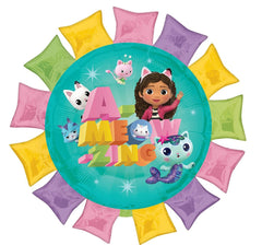 Anagram Gabby and Cats 27-inch foil balloon focal point