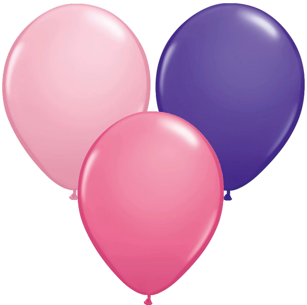Anagram latex white paw prints 11in balloon pairs with black accents