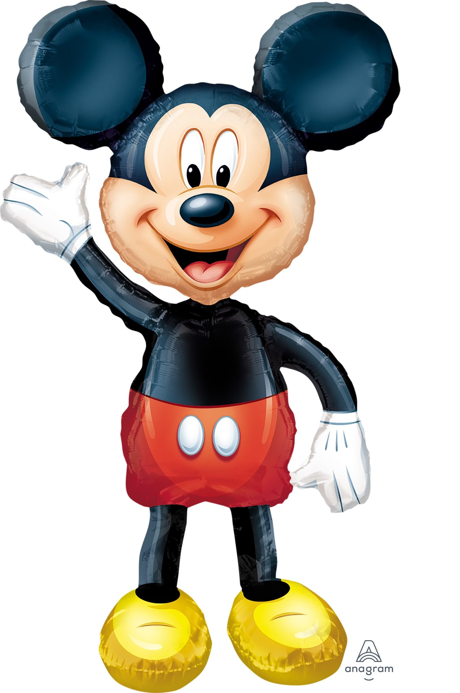 Anagram Mickey Mouse Airwalker 52-inch balloon floats for festive birthday decor
