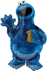 Anagram 17-inch Sesame Street square foil balloon enhances centerpiece and theme.