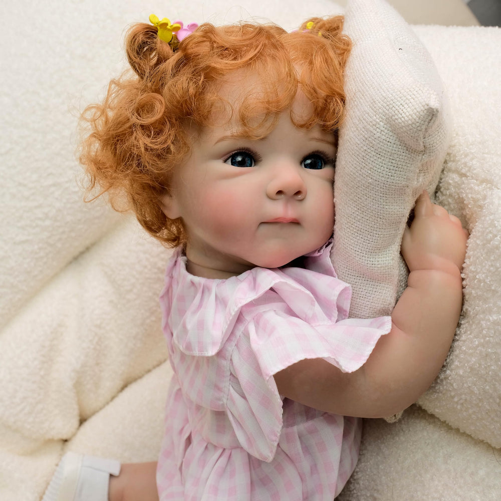 Anano Bettie full-body vinyl doll ready for cleaning