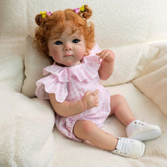 Anano Bettie 18inch doll skin details highlight veins and texture