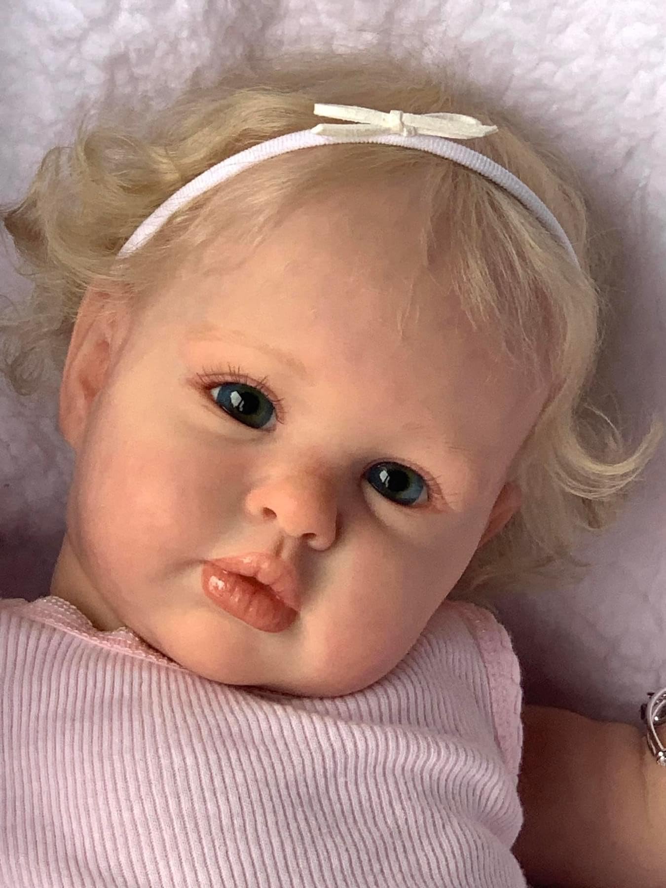 Anano doll hair looks like real hair for natural styling and pretend routines