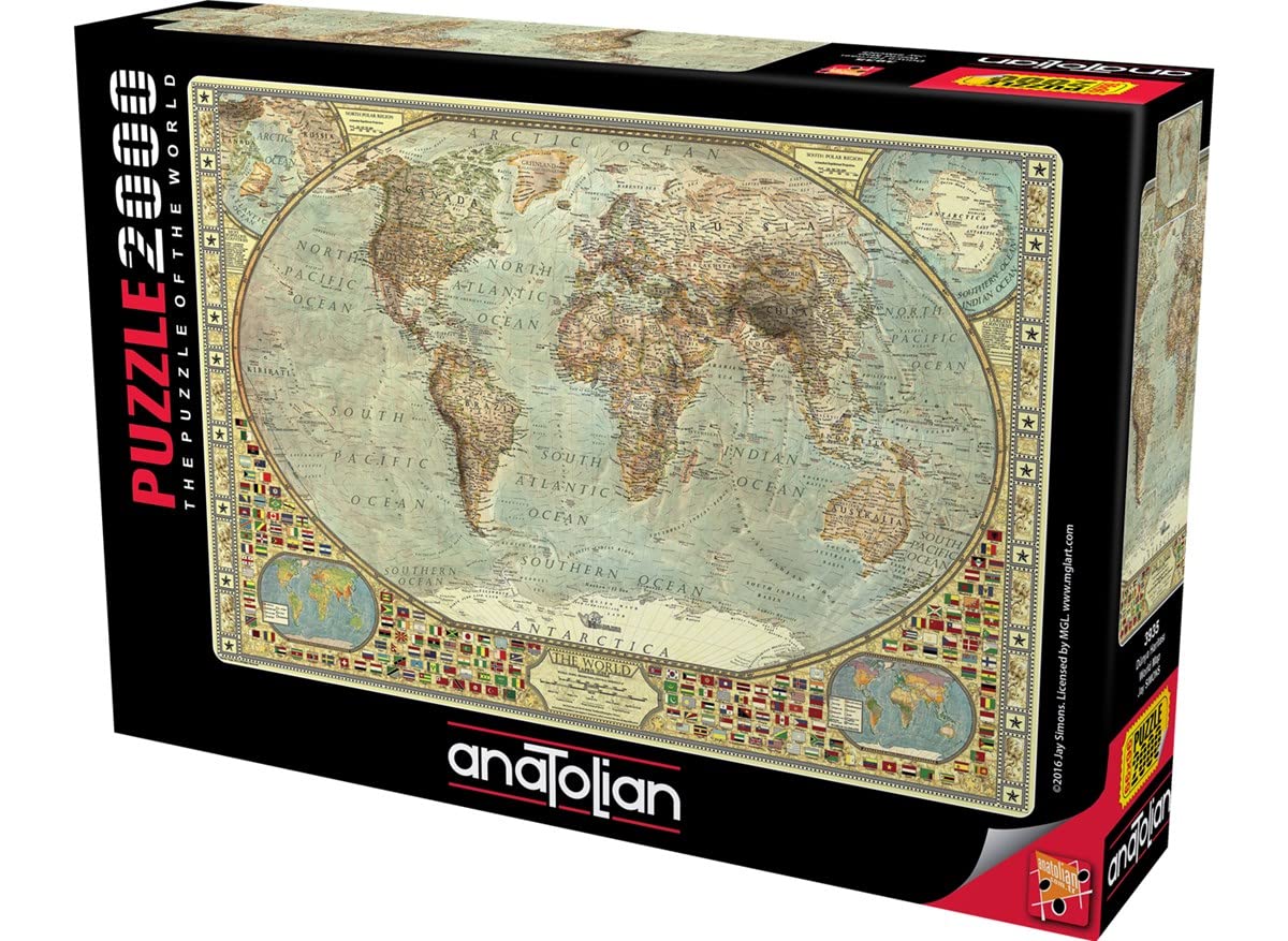 Anatolian box stand included for flexible lid display.