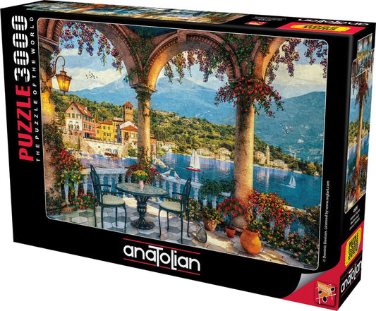 Anatolian Mediterranean puzzle pieces close-up highlights unique shapes for satisfying assembly.