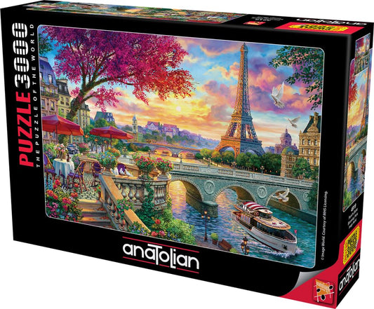 Anatolian Blooming Paris puzzle close-up reveals vivid details
