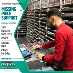 Anatolian Puzzle Guitar Collection missing piece support, keeps your project moving.