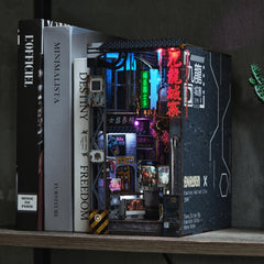 Anavrin Book Nook Kowloon dust covers keep the display protected and clean.