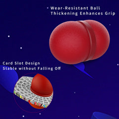 Anby Sun Pogo Ball closeup showcases sturdy surface for long-lasting use.