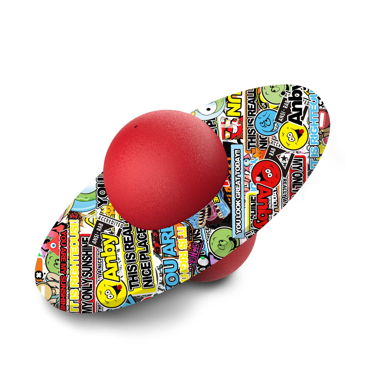 Anby Sun Pogo Ball full view highlights durable construction for active play.
