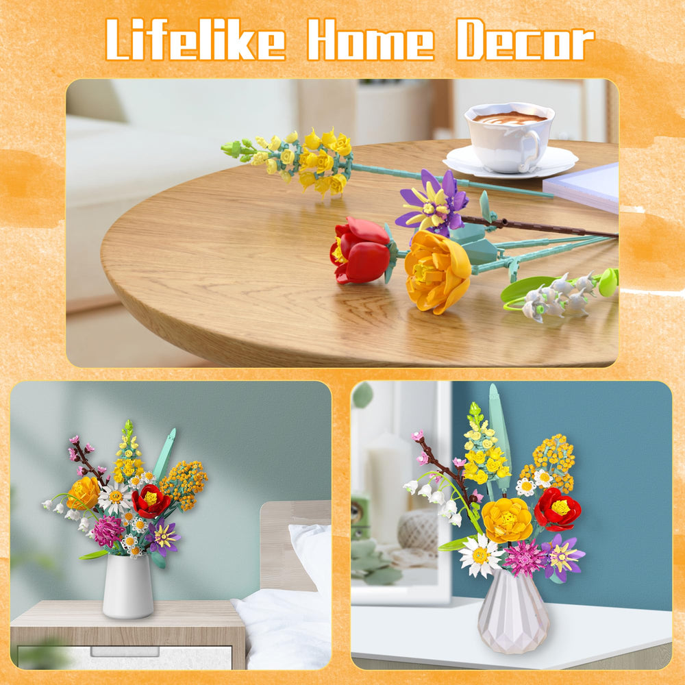Ancesfun gift-ready bouquet kit for birthdays, Valentine’s Day, Christmas