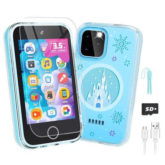 Anchioo Kids Smart Phone front view—educational 3.5-inch screen for offline learning.