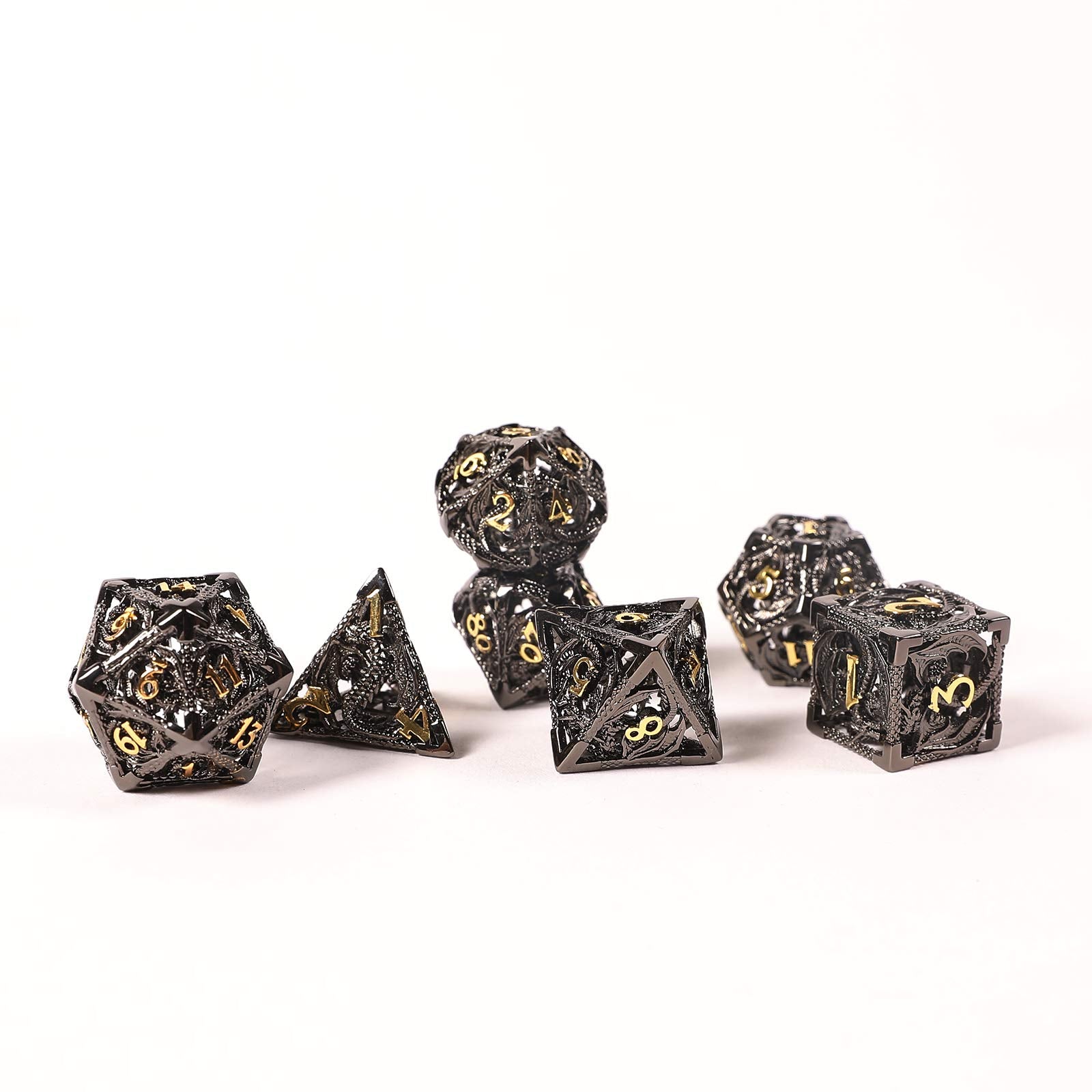 AncientDeer dice on tabletop setup for RPG play