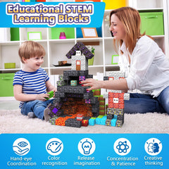 ANDENLEY magnetic blocks with safe rounded edges for worry-free play