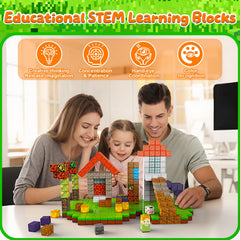 ANDENLEY magnets attract pieces for quick, satisfying construction sessions.