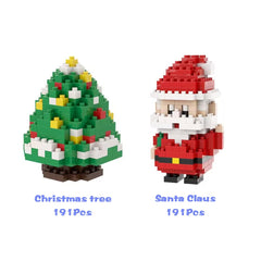 Anditoy Christmas block Christmas stocking pack ideal for stocking stuffers and play.
