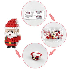 Anditoy Christmas block Christmas tree with vibrant pieces supports creative building.