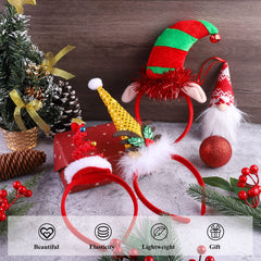 Aneco reindeer headband offers festive flair for events and selfies.