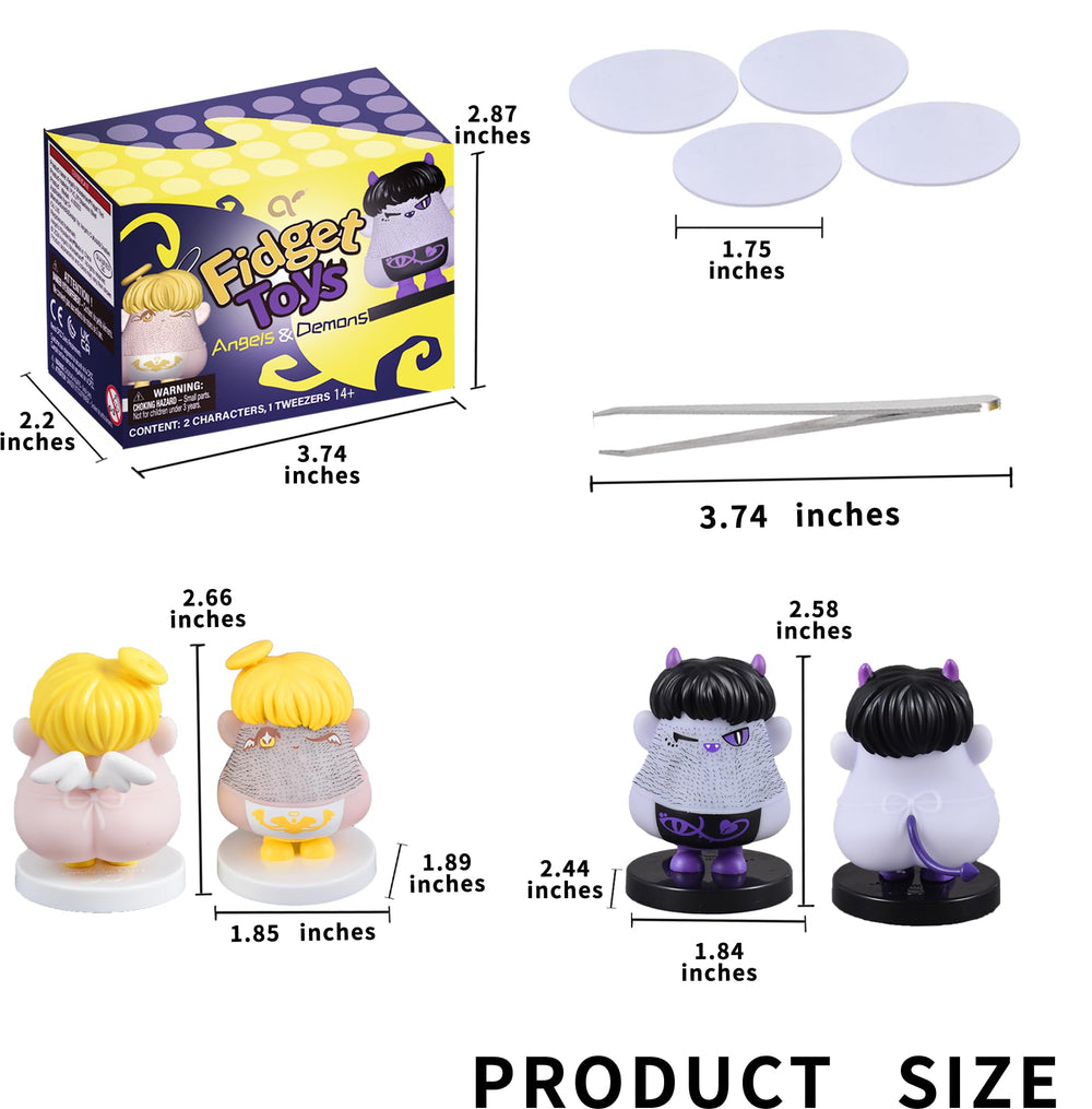 Angel's Wonderland shaking bobblehead dashboard decor for car fun.