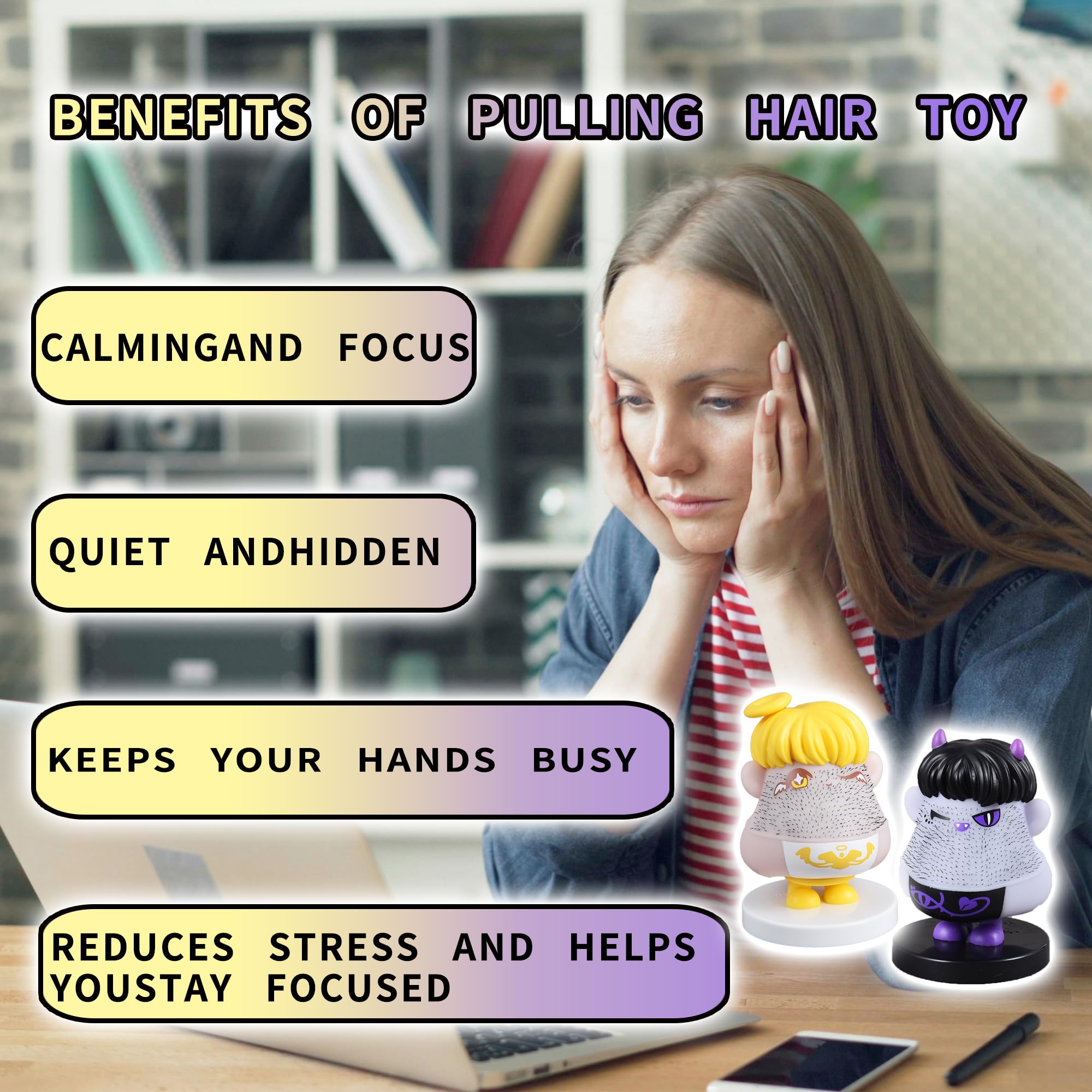 Angel's Wonderland stress-relief fidget toy set for focused breaks.