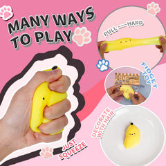 Compact Angerbaby taba banana fits in a bag for portable stress relief.