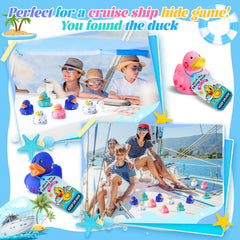 Anggiko cruise ducks measure about 2 inches for easy carrying.