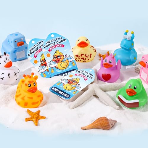 ANGGIKO cruise ducks tags 60, lets you write messages and personalize treasure hunts.