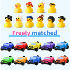 ANGGIKO assorted jeep ducks ideal for car clubs and events