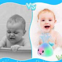 ANGGIKO compact-size bath toy fits small tubs for toddlers.