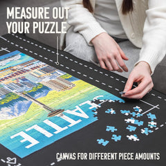 Angora Brands puzzle saver mat keeps pieces neat and contained