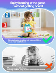 ANhovno Montessori-inspired cards promote independent, self-paced exploration.