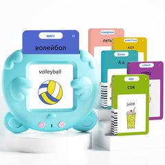 ANhovno Russian-English talking flashcards set for bilingual learning on the go.