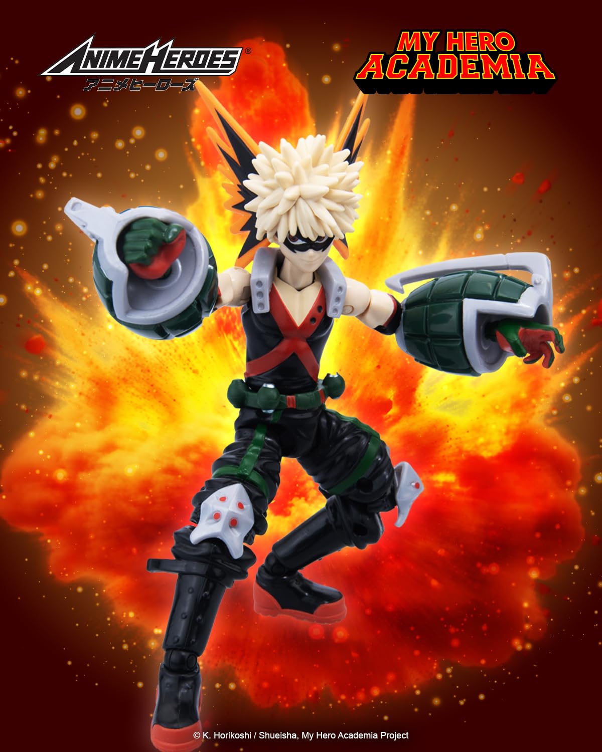 ANIME HEROES Katsuki Bakugo highly detailed likeness in premium sculpt